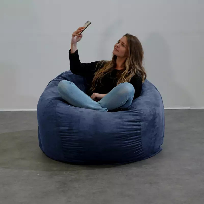 BanaBag® - Pouf Géant Microsuède